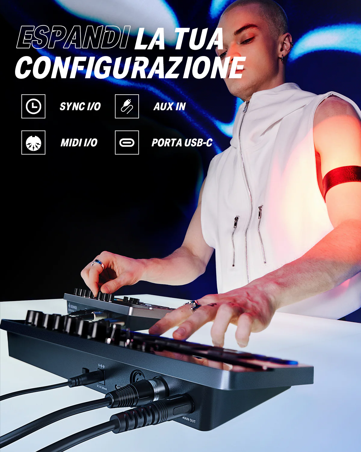 Donner B1 Sintetizzatore di basso versatile - Image 10
