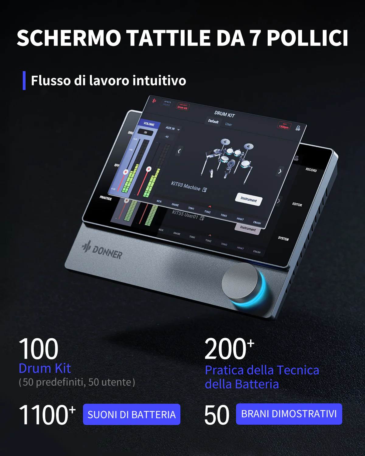 Donner BackBeat  Batteria Elettronica - Image 4