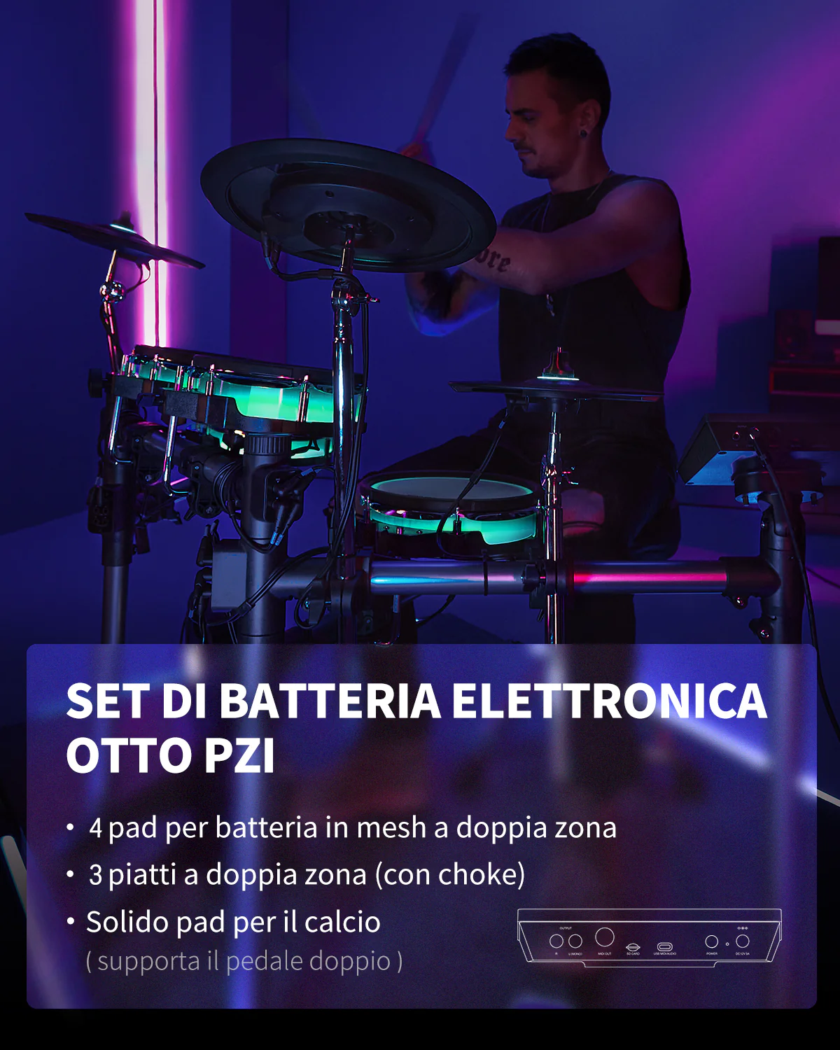 Donner BackBeat  Batteria Elettronica - Image 7