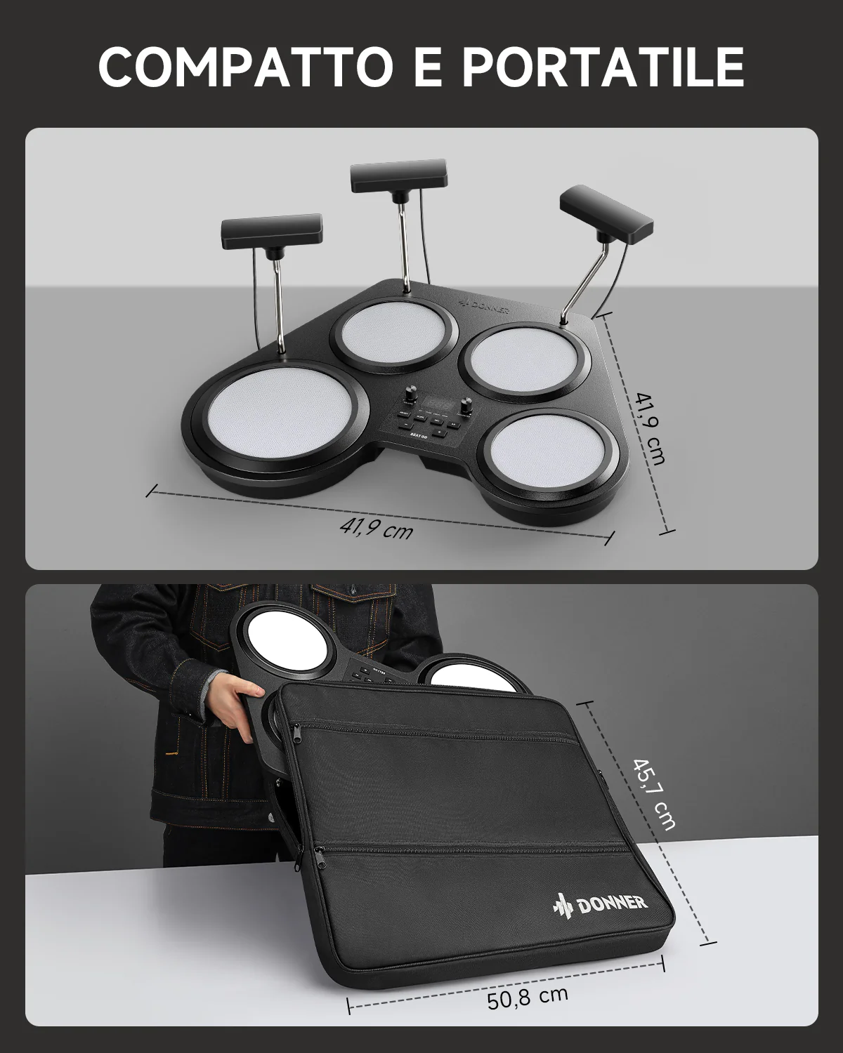 Donner Beat Go Batteria elettronica portatile - Image 3