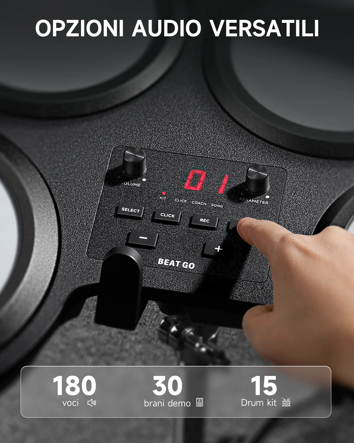 Donner Beat Go Batteria elettronica portatile - Image 6