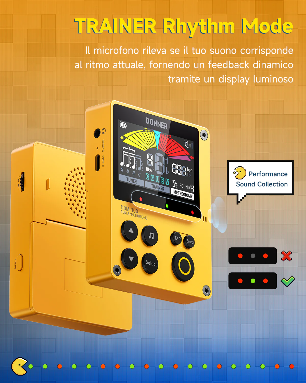 Donner DBM-100 Metronomo ricaricabile - Image 11