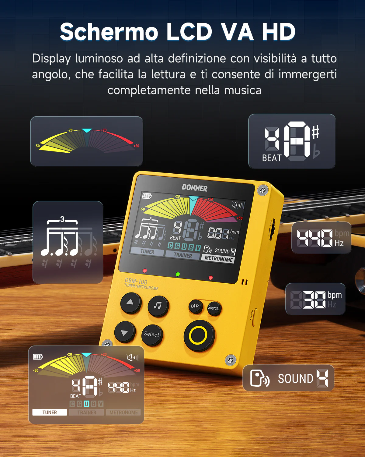 Donner DBM-100 Metronomo ricaricabile - Image 14