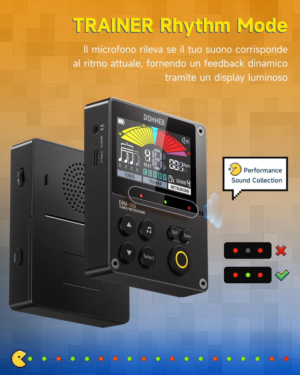Donner DBM-100 Metronomo ricaricabile - Image 7