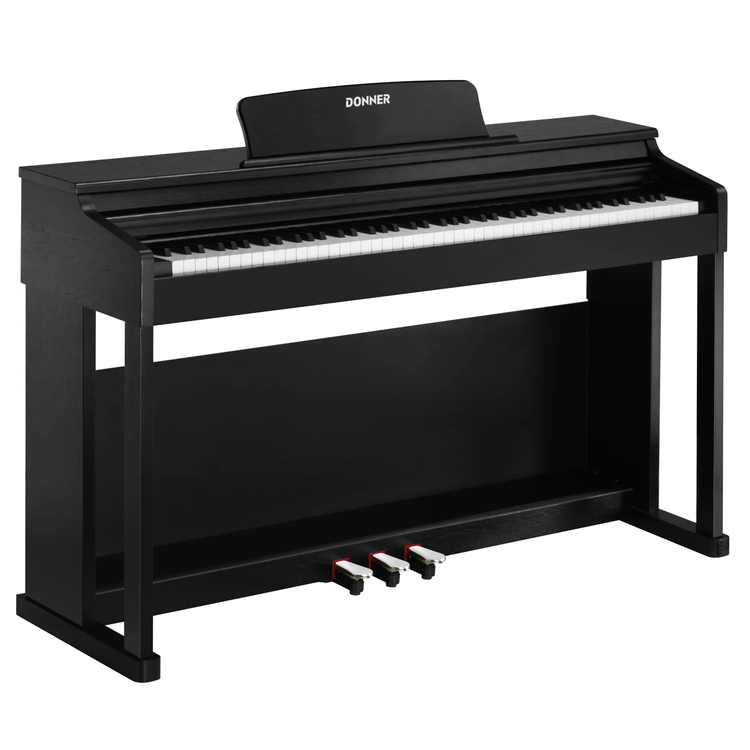 Donner DDP-100 Pianoforte digitale bianco con tastiera pesata - Image 15