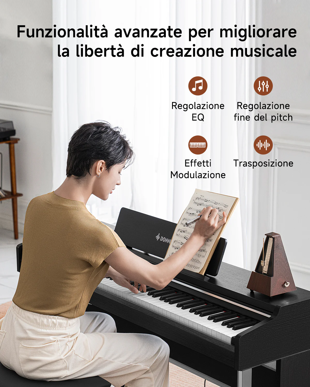 Donner DDP-200 PRO Pianoforte digitale - Image 16