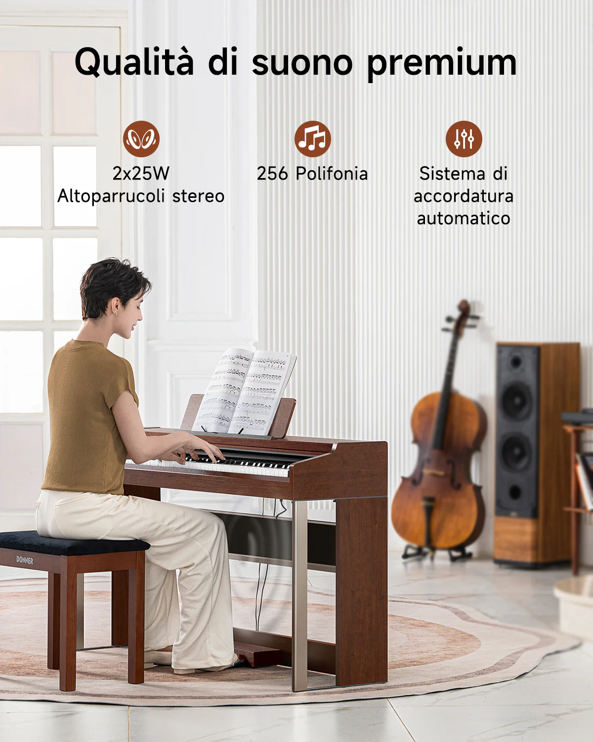 Donner DDP-200 PRO Pianoforte digitale - Image 27