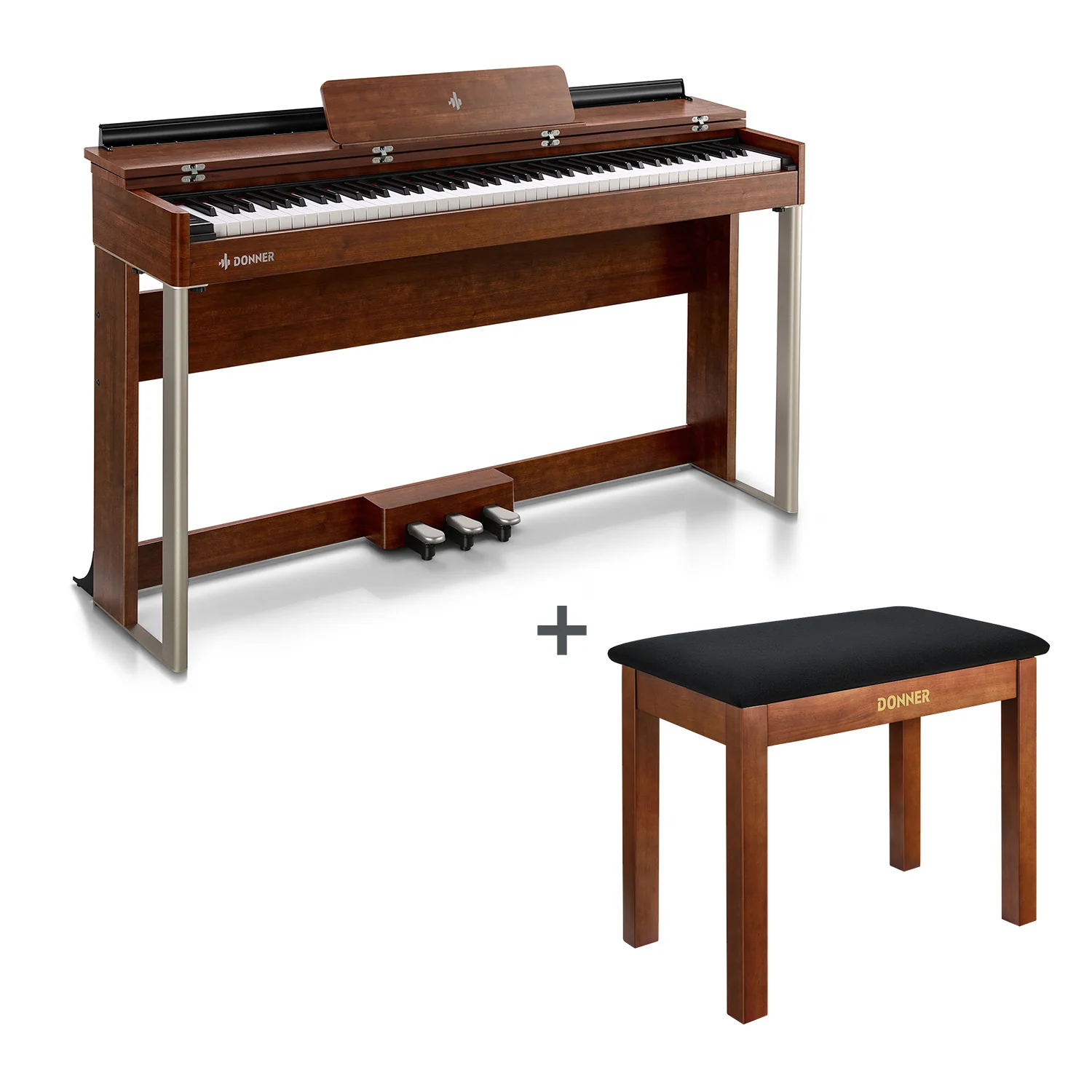 Donner DDP-200 Pianoforte Digitale con Azione a Martello Graduale - Image 16