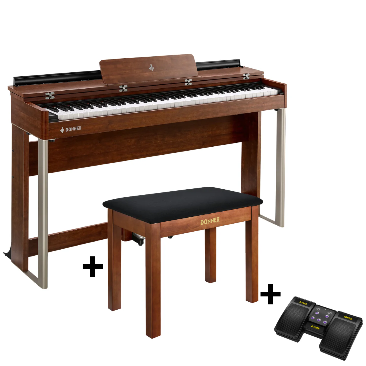 Donner DDP-200 Pianoforte Digitale con Azione a Martello Graduale - Image 17