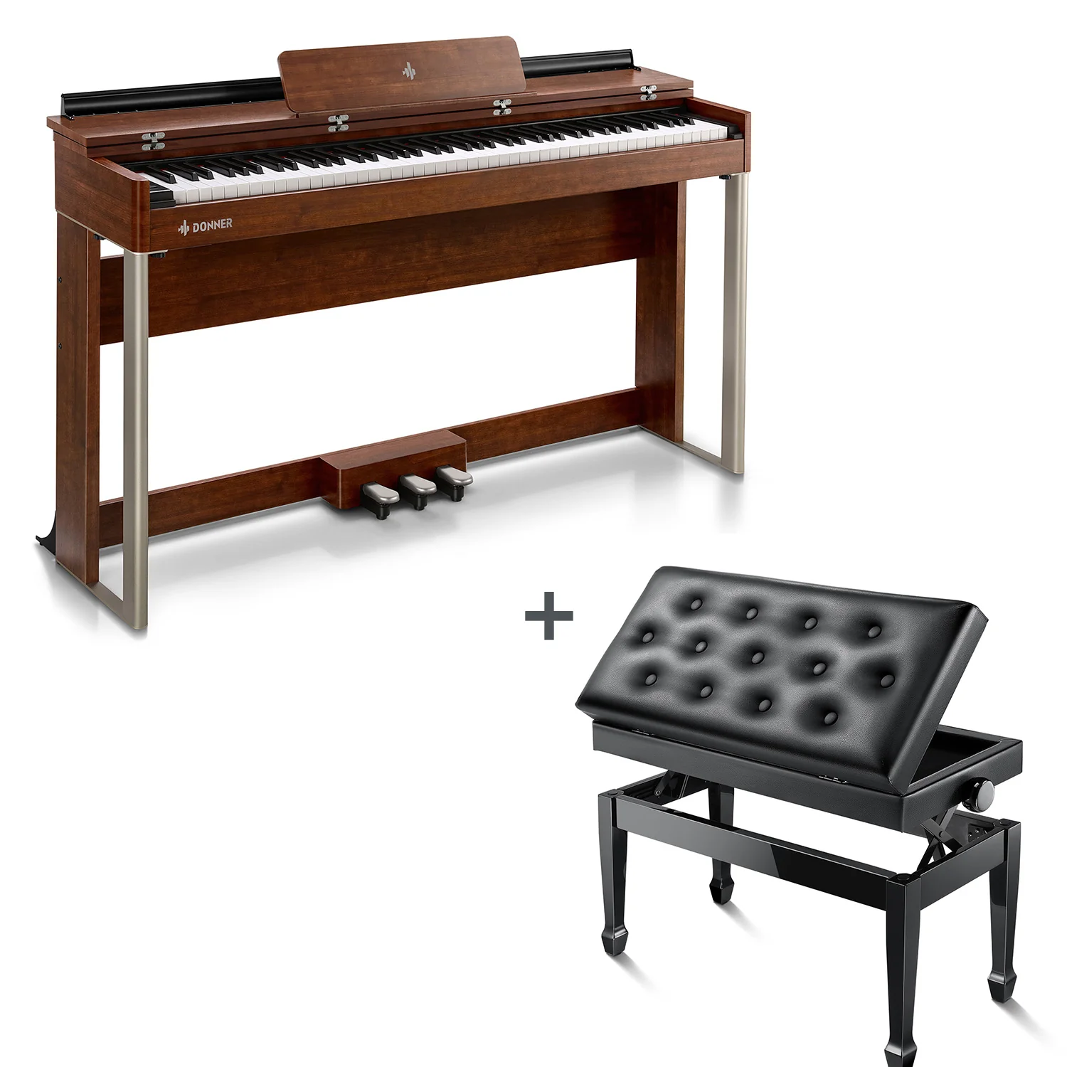 Donner DDP-200 Pianoforte Digitale con Azione a Martello Graduale - Image 18