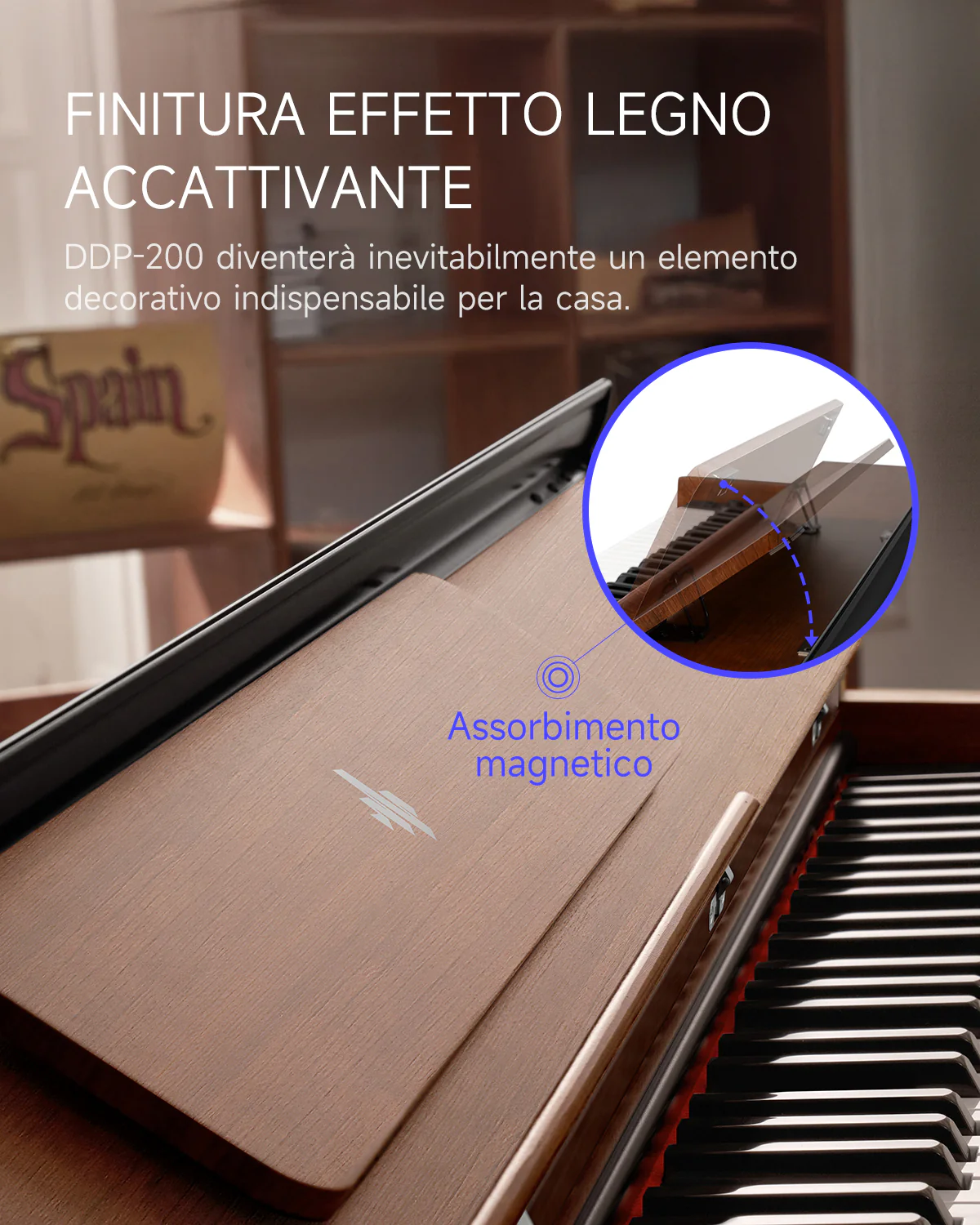 Donner DDP-200 Pianoforte Digitale con Azione a Martello Graduale - Image 25
