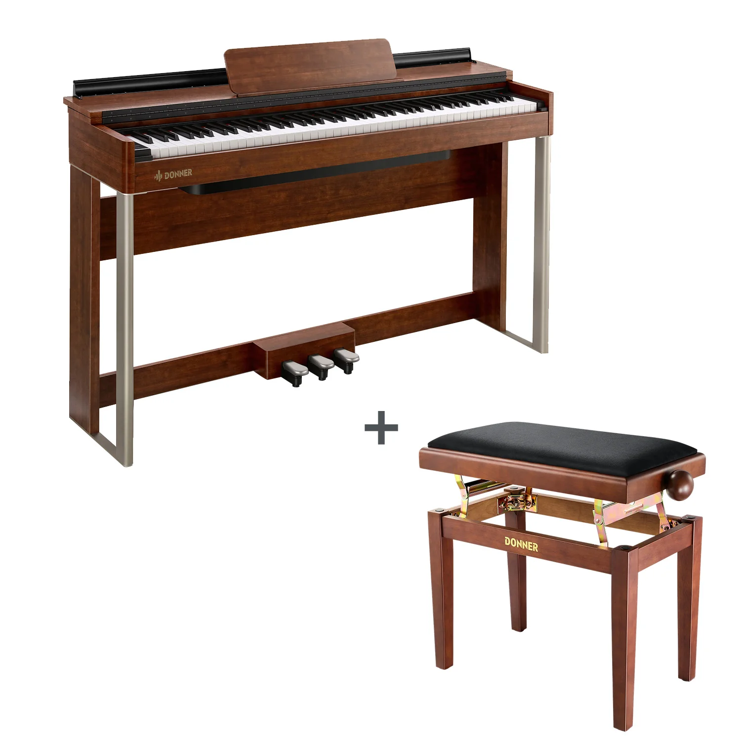 Donner DDP-200 Pianoforte Digitale con Azione a Martello Graduale - Image 4