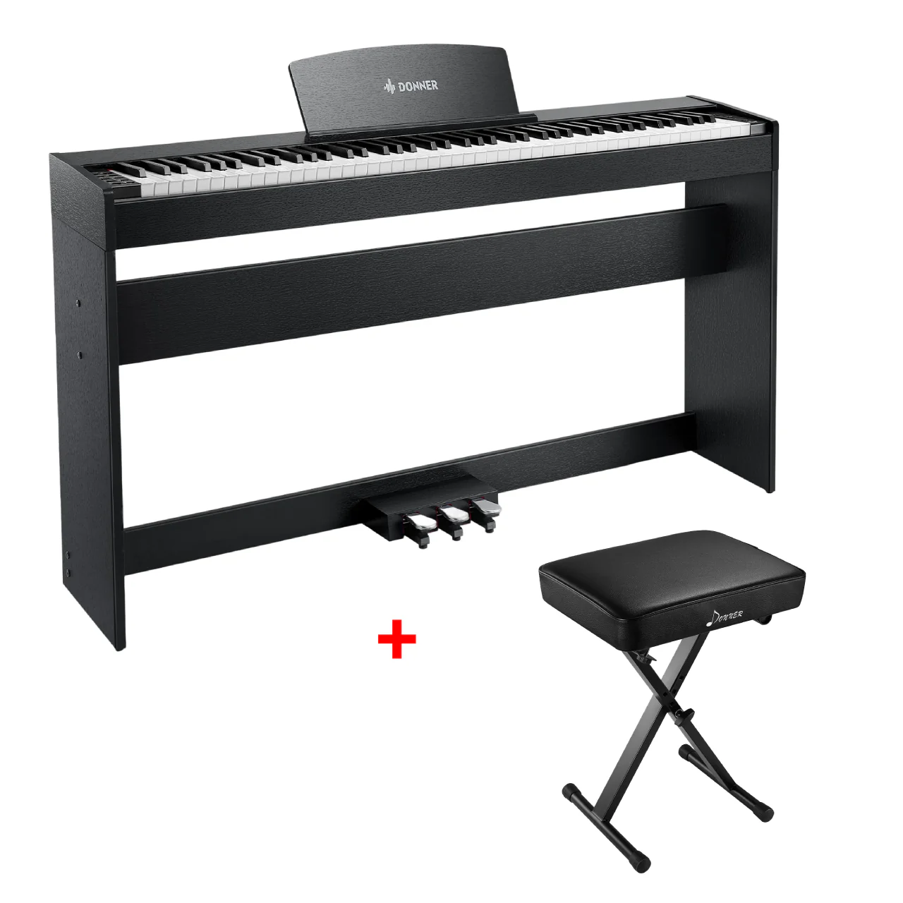 Donner DDP-50 pianoforte digitale pesato a 88 tasti - Image 3