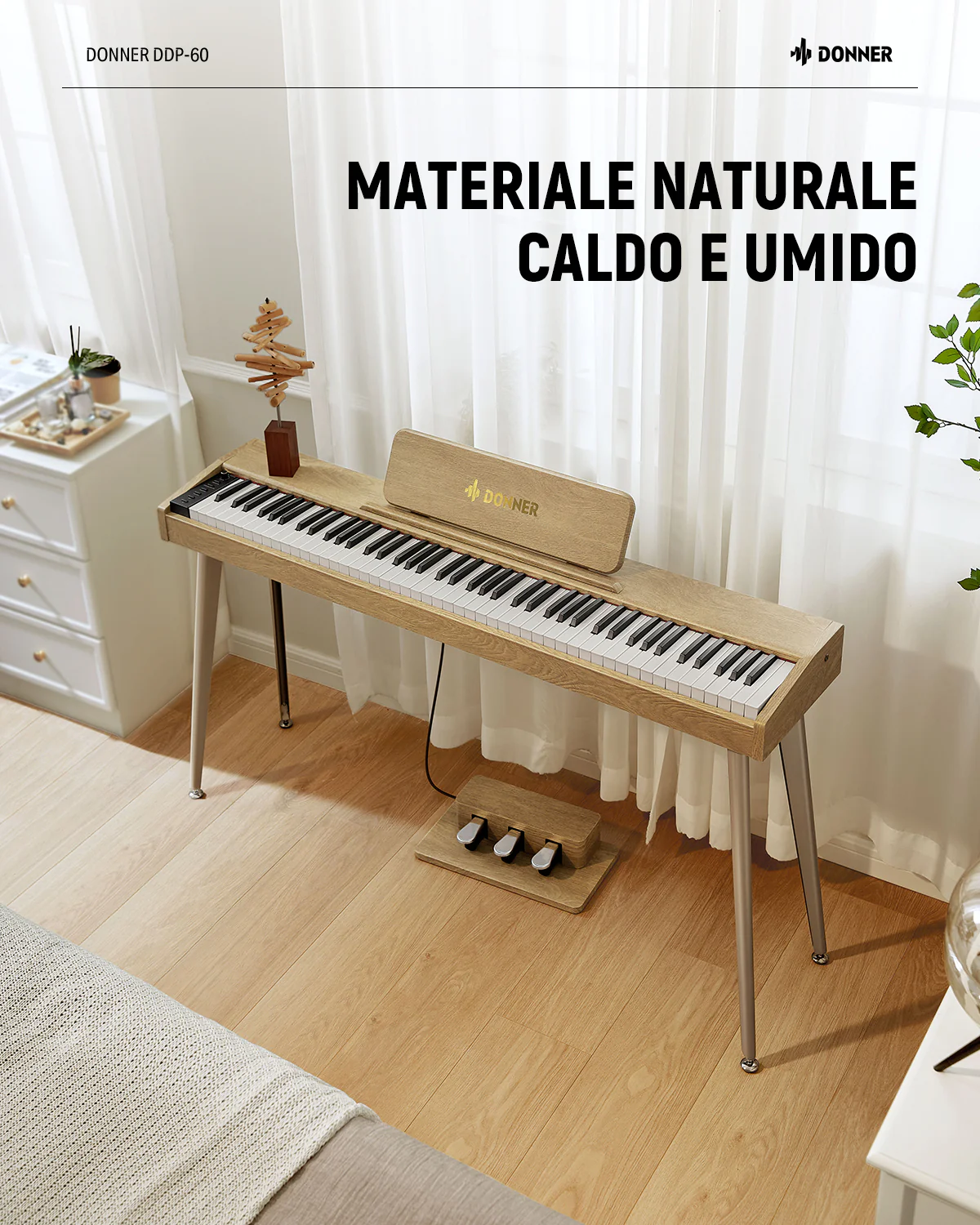 Donner DDP-60  tastiera semipesata - Image 11