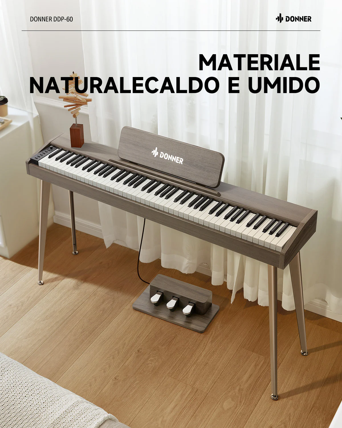 Donner DDP-60  tastiera semipesata - Image 31