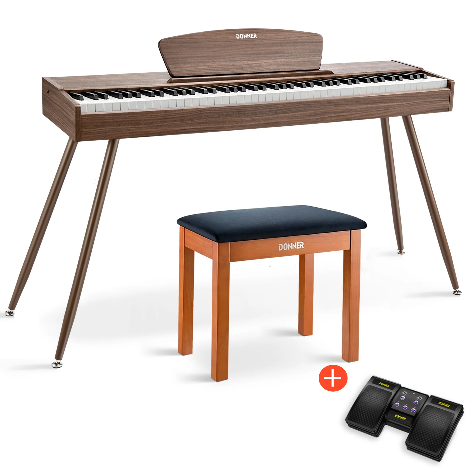 Donner DDP-80 tastiera fully weighted in legno - Image 15