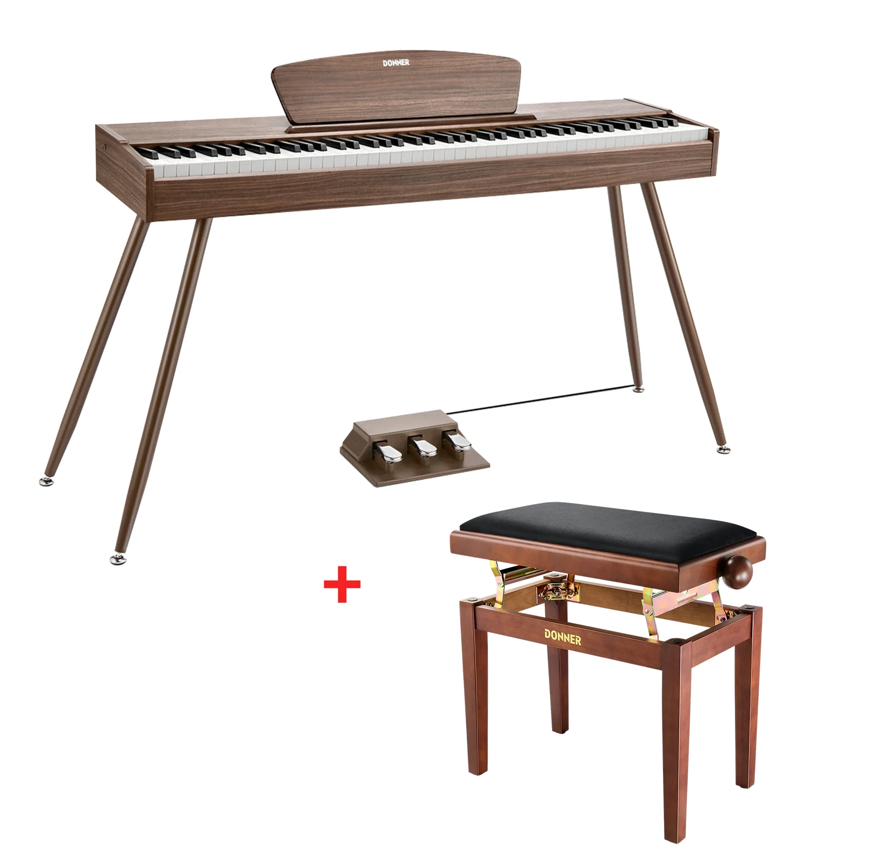 Donner DDP-80 tastiera fully weighted in legno - Image 18