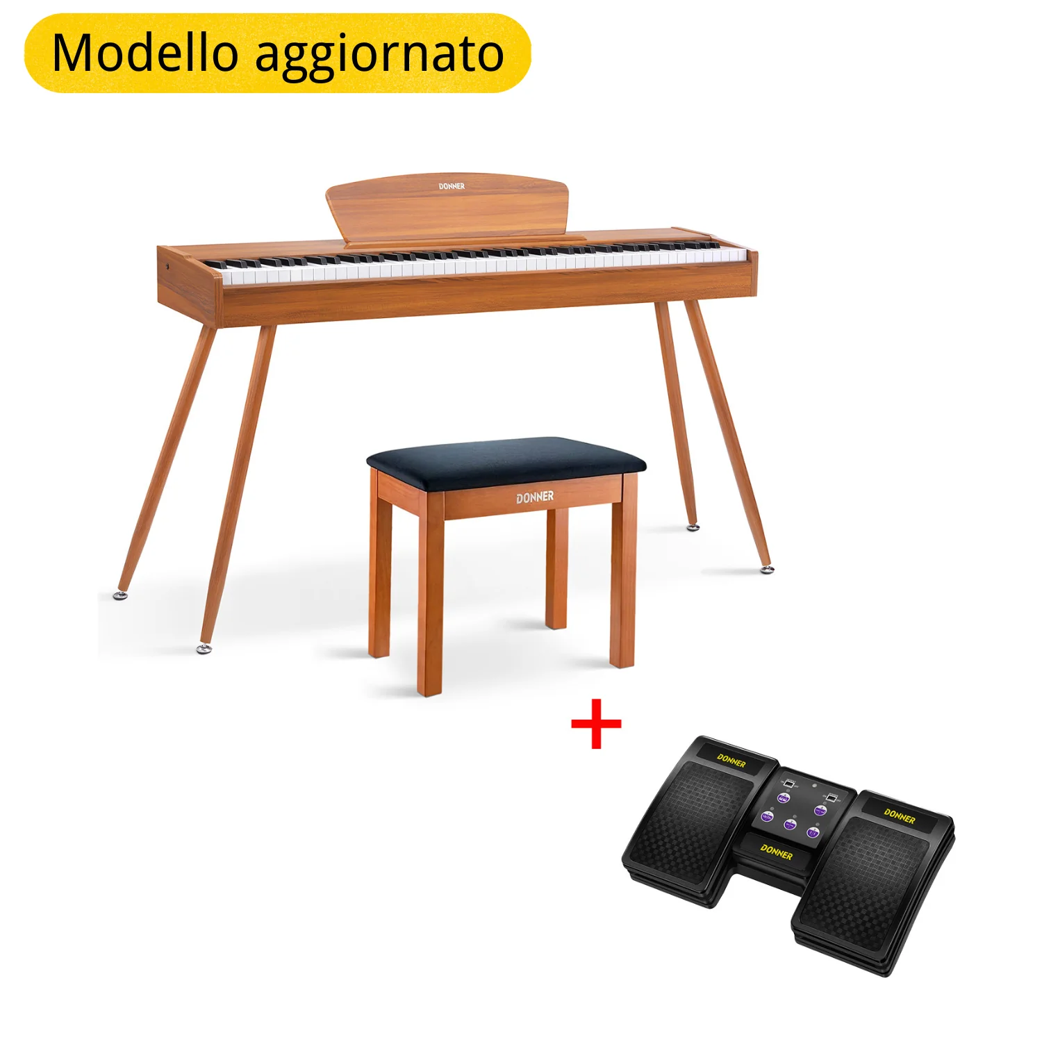 Donner DDP-80 tastiera fully weighted in legno - Image 20