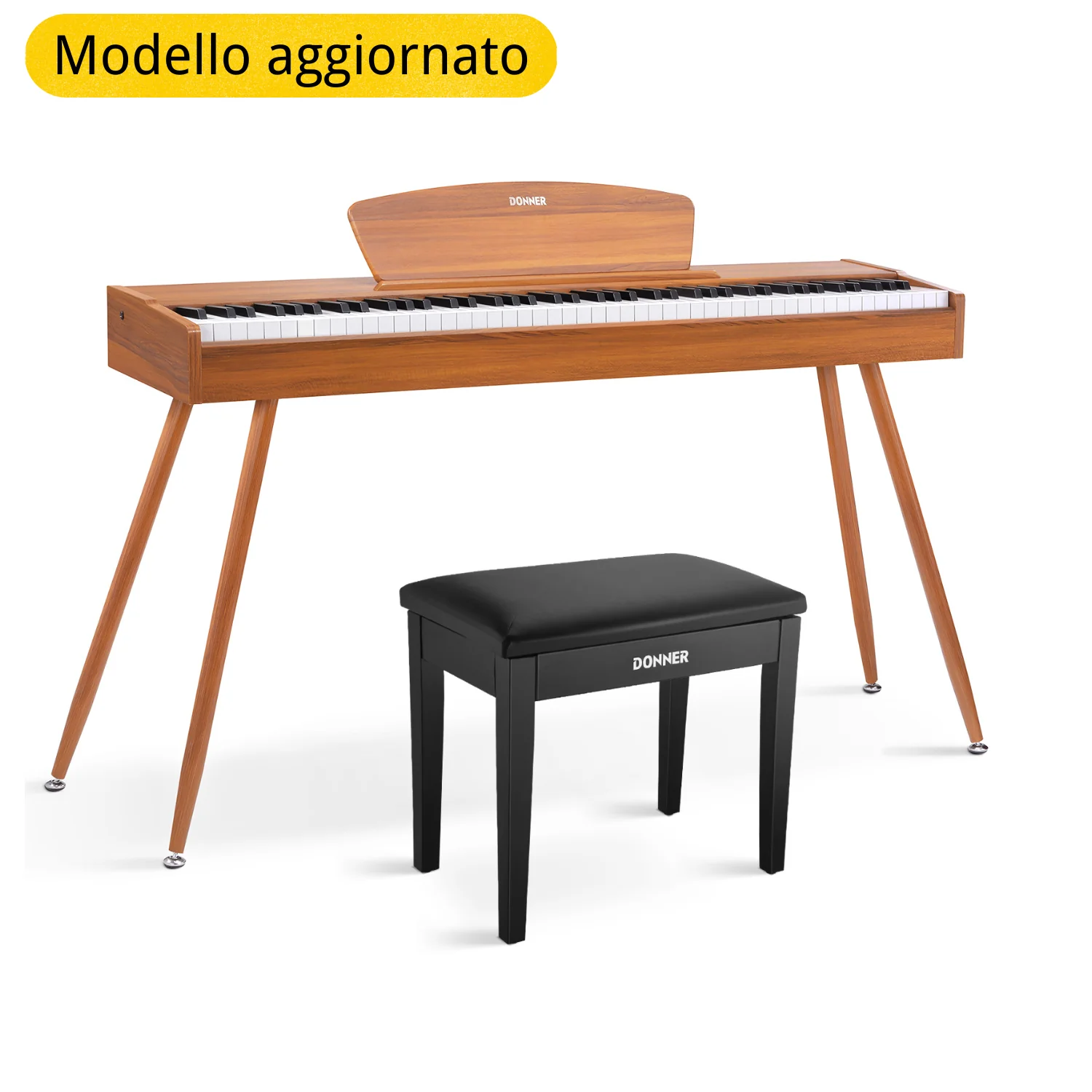 Donner DDP-80 tastiera fully weighted in legno - Image 22