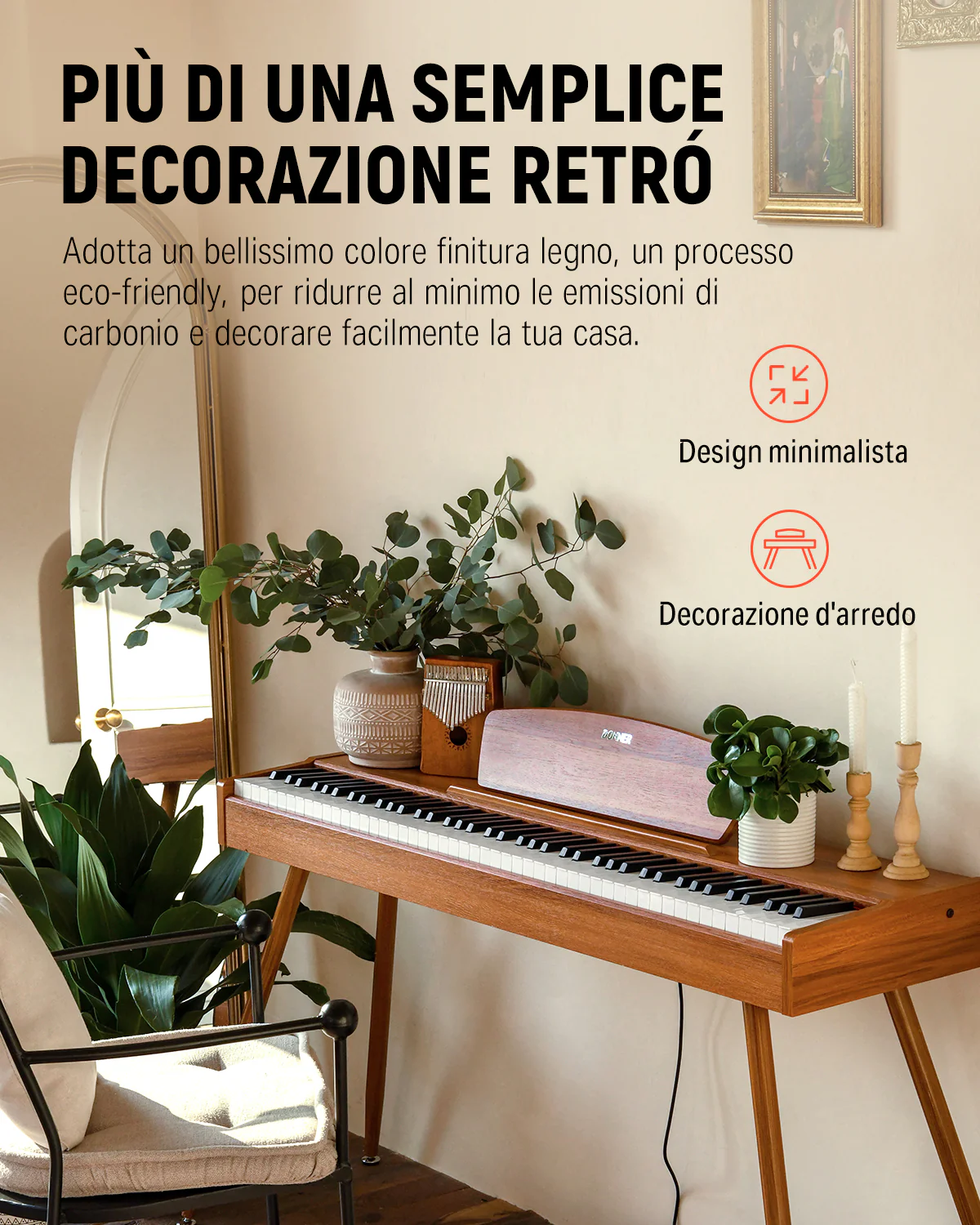 Donner DDP-80 tastiera fully weighted in legno - Image 30