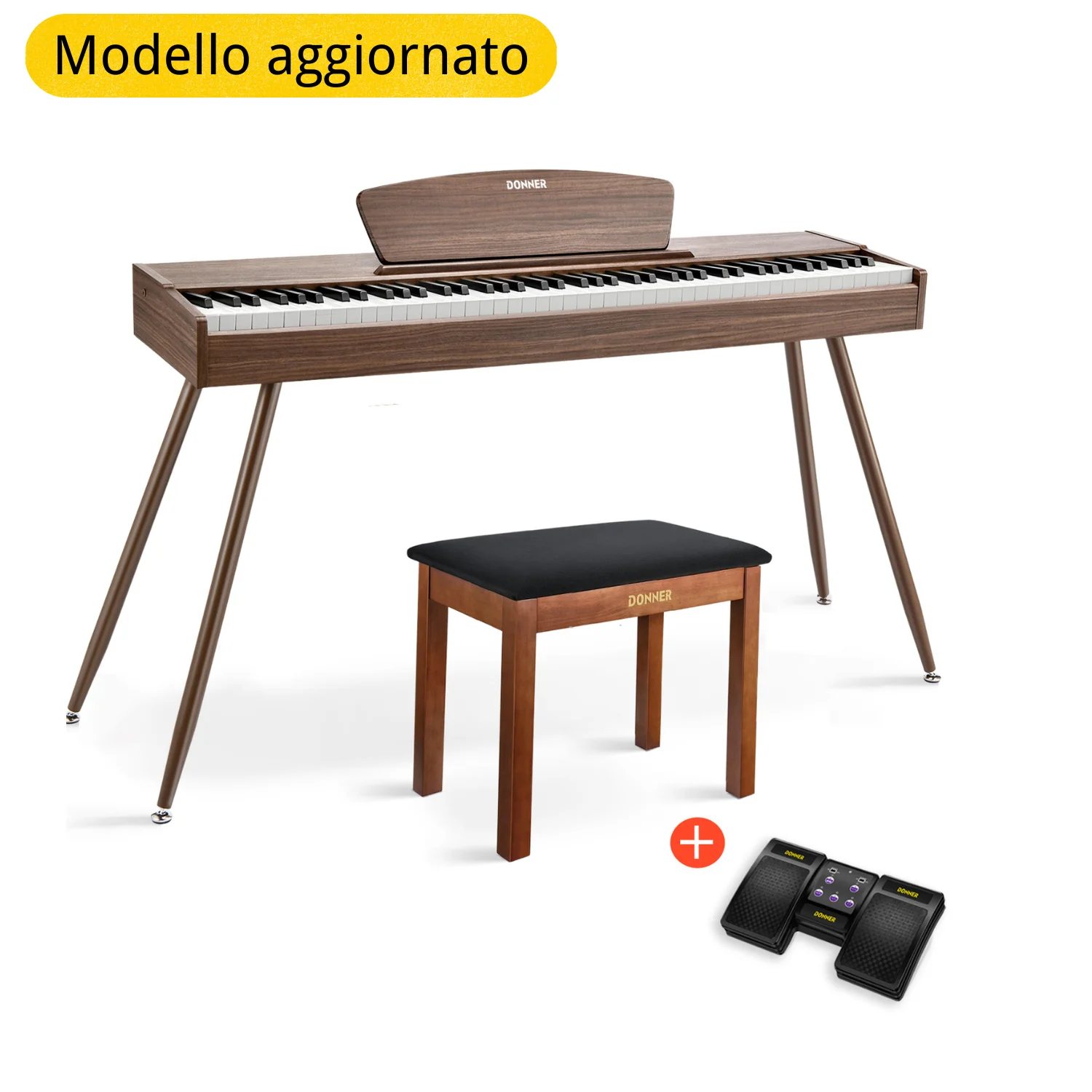 Donner DDP-80 tastiera fully weighted in legno - Image 35