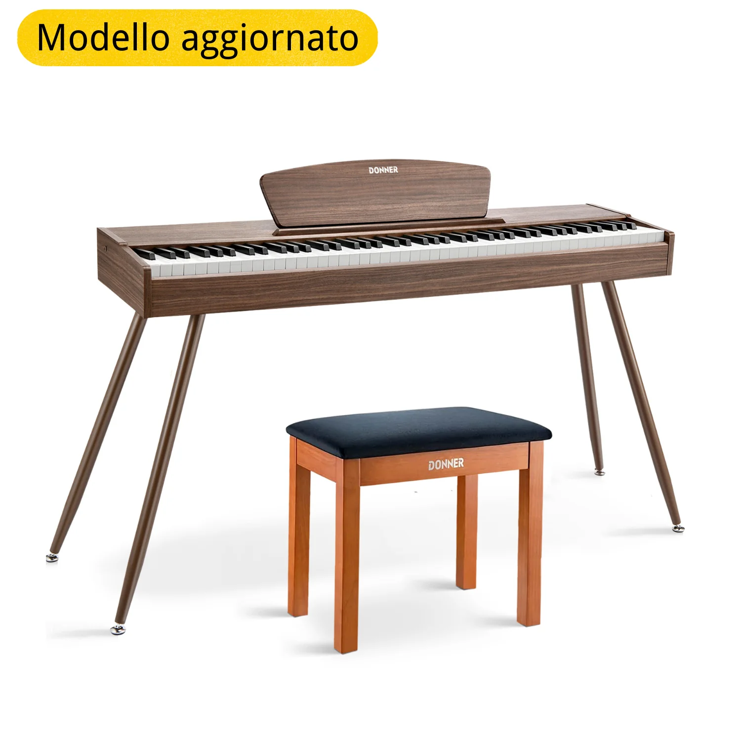 Donner DDP-80 tastiera fully weighted in legno - Image 37