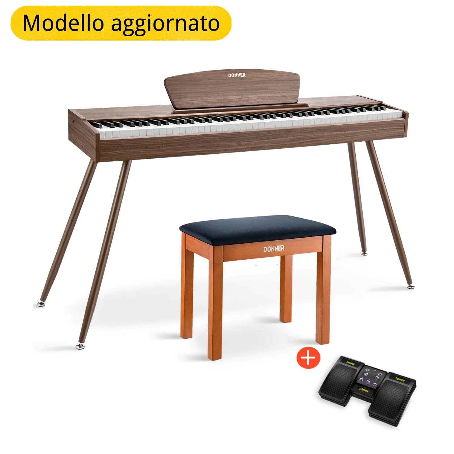 Donner DDP-80 tastiera fully weighted in legno - Image 39