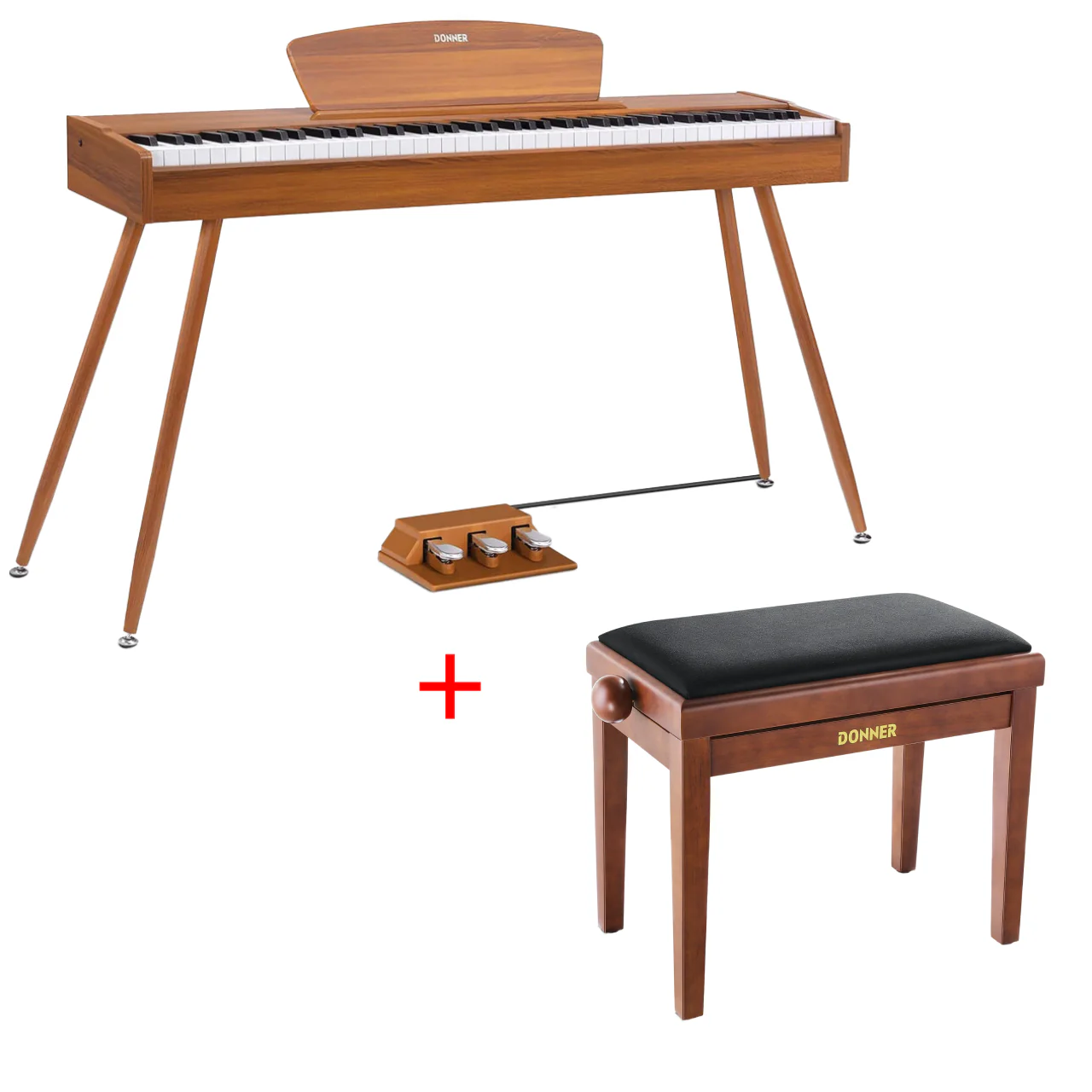 Donner DDP-80 tastiera fully weighted in legno - Image 8