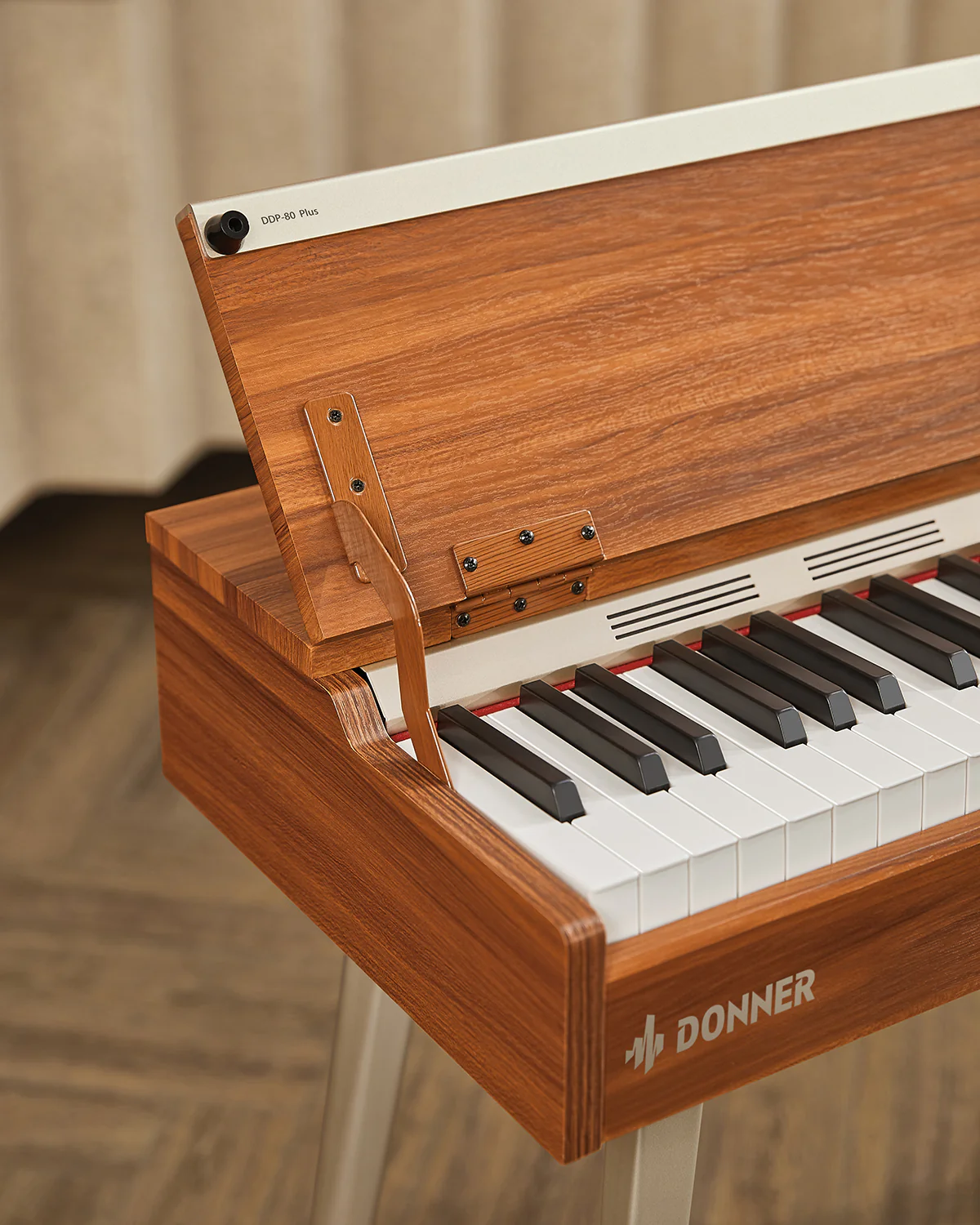 Donner DDP-80 PLUS Pianoforte digitale con coperchio semiaperto - Image 17