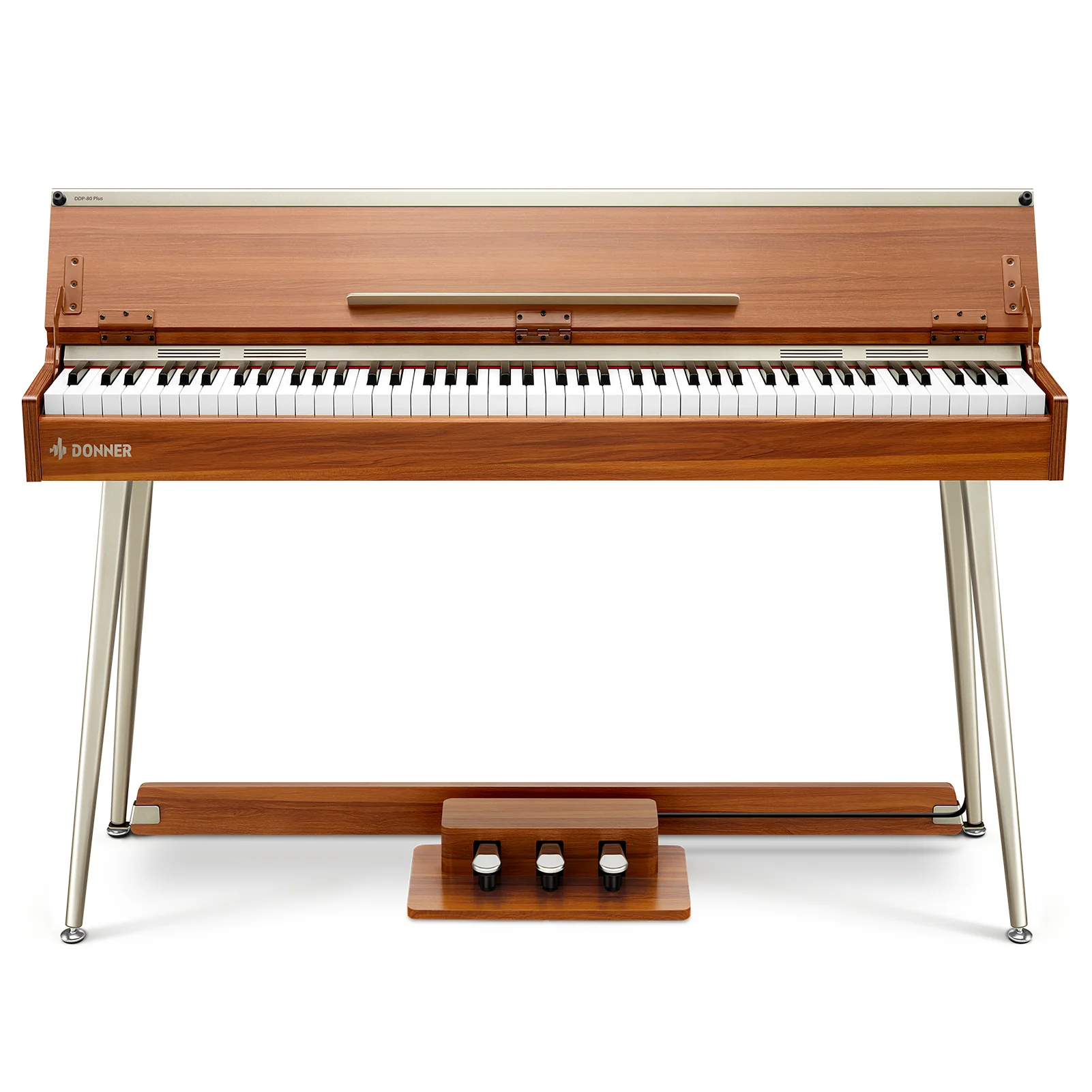 Donner DDP-80 PLUS Pianoforte digitale con coperchio semiaperto - Image 9