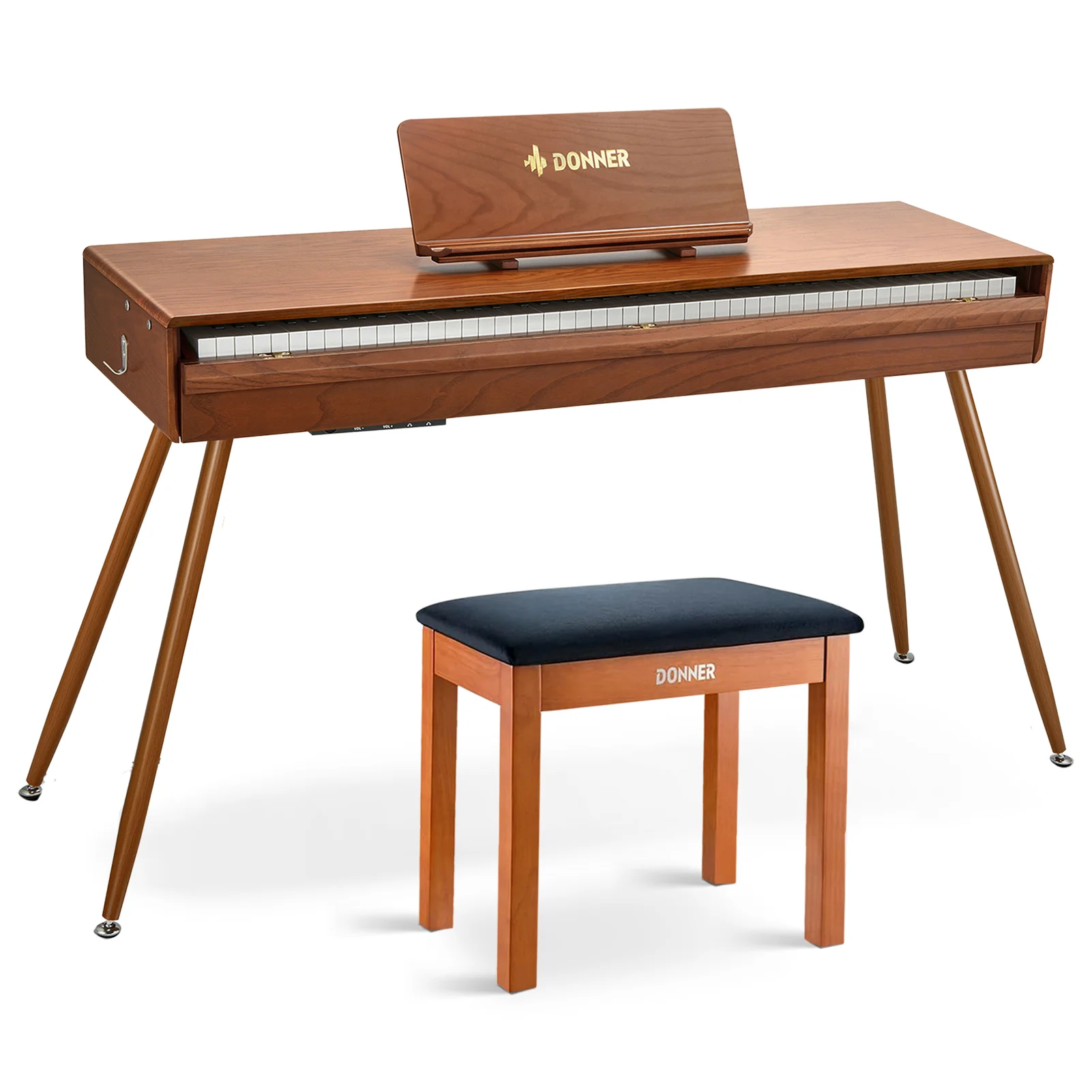 Donner DDP-80 Pro Pianoforte digitale con design retrò - Image 3