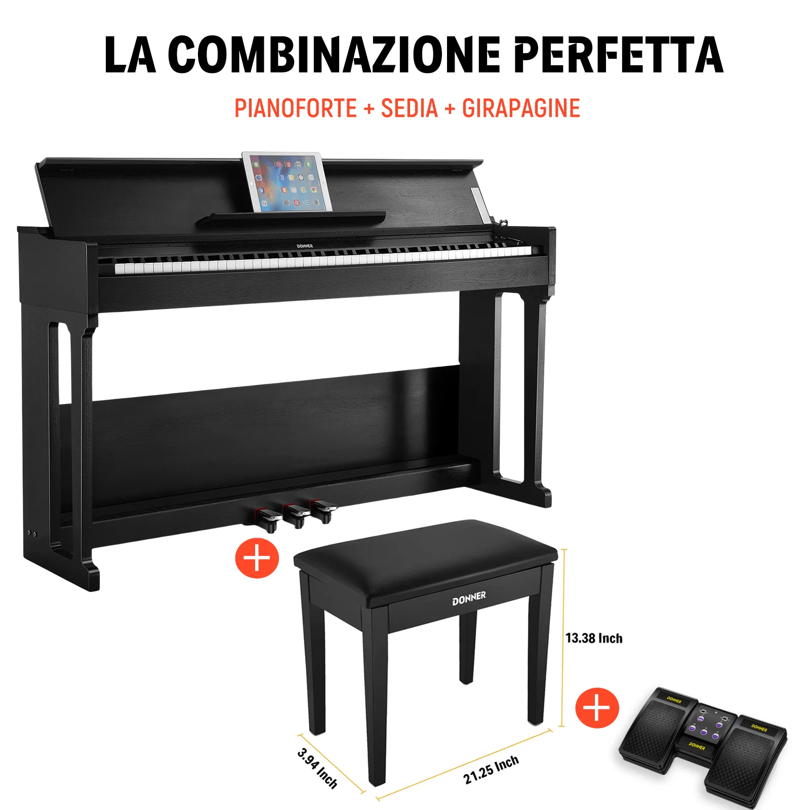 Donner DDP-90 Pianoforte digitale - Image 4