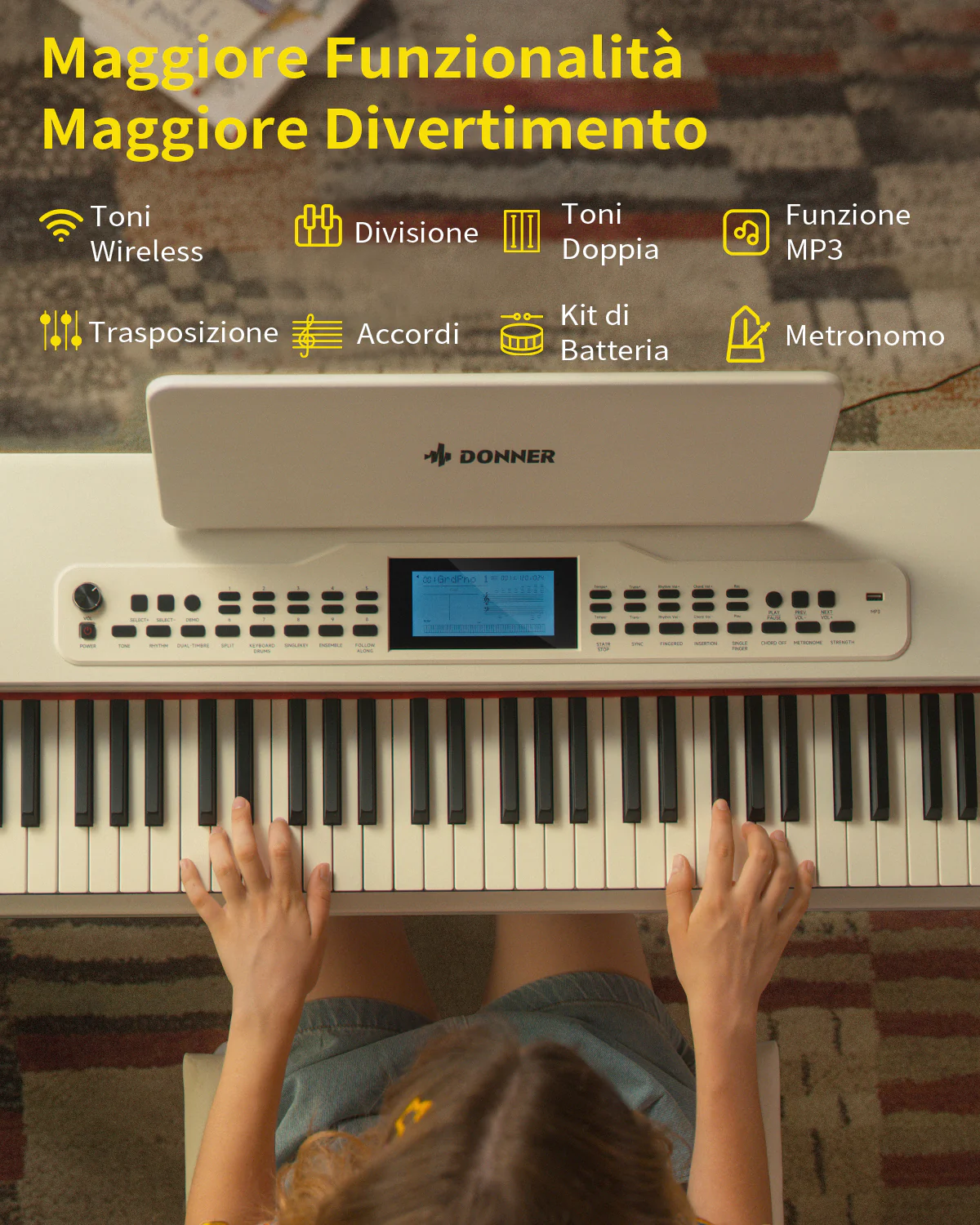 Donner DDP-95 Pianoforte digitale - Image 8