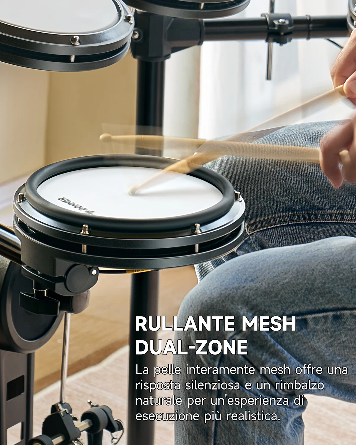 Donner DED-100 batteria per ragazzi - Image 4