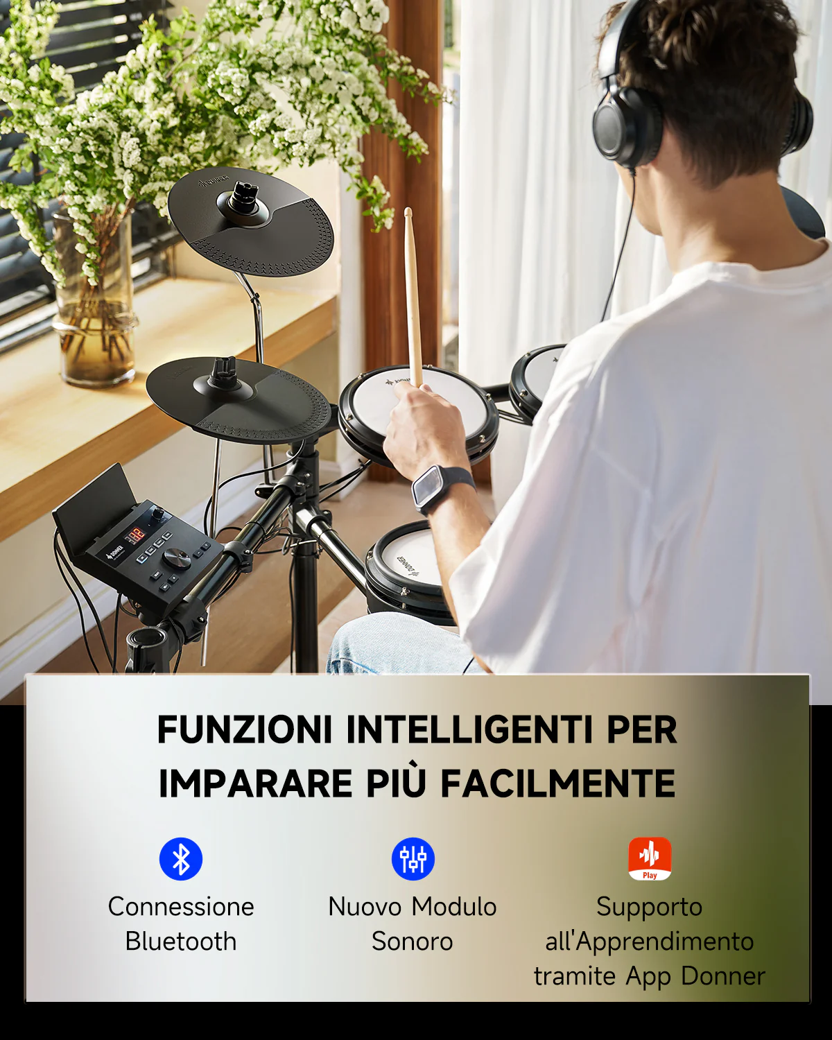 Donner DED-100 batteria per ragazzi - Image 5