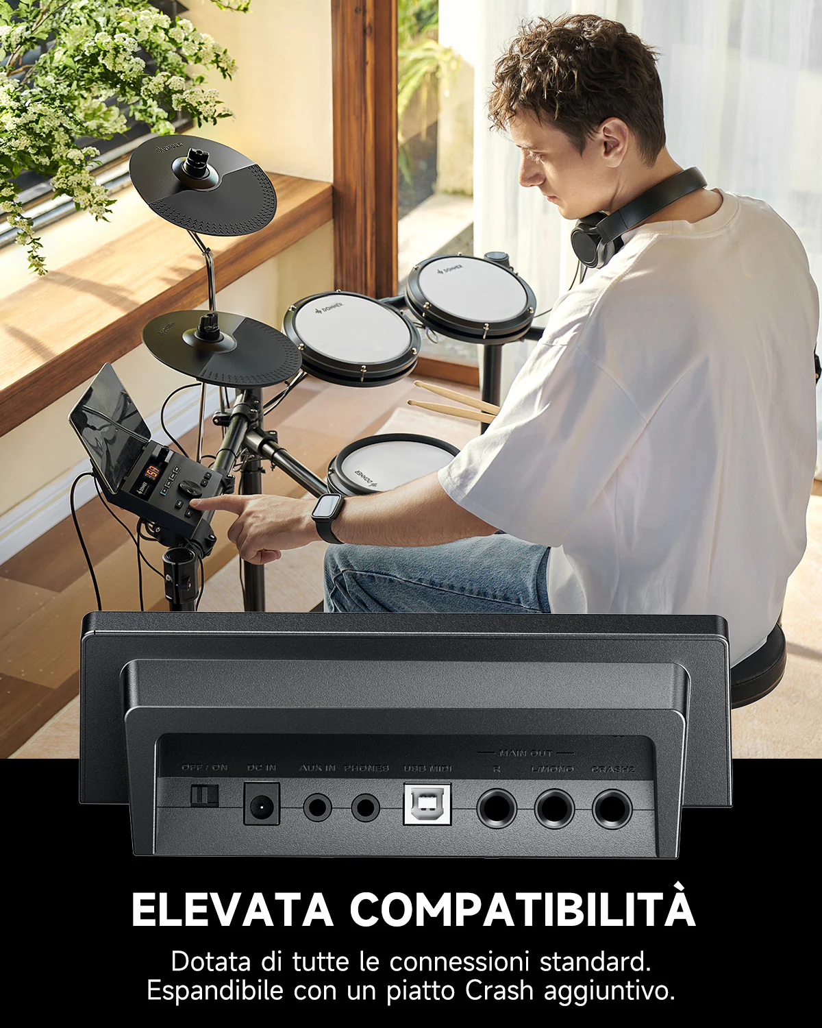 Donner DED-100 batteria per ragazzi - Image 8