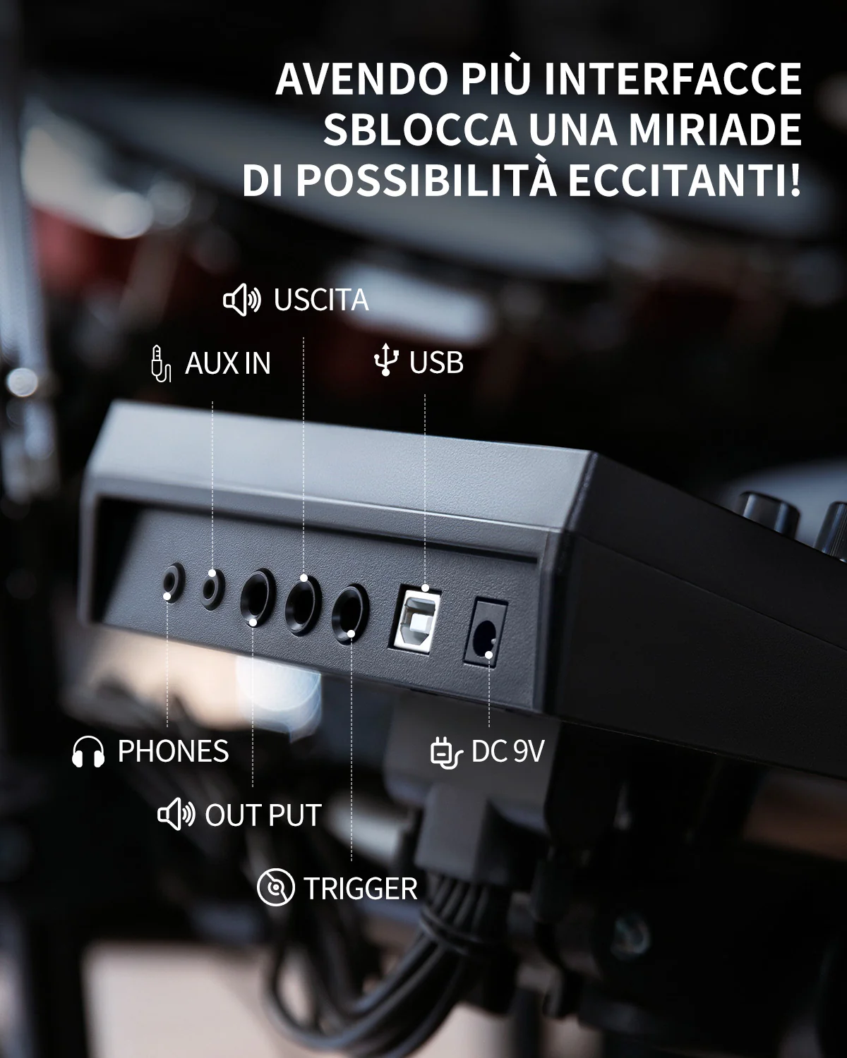 Donner DED-200 MAX  Batteria Elettronica - Image 7