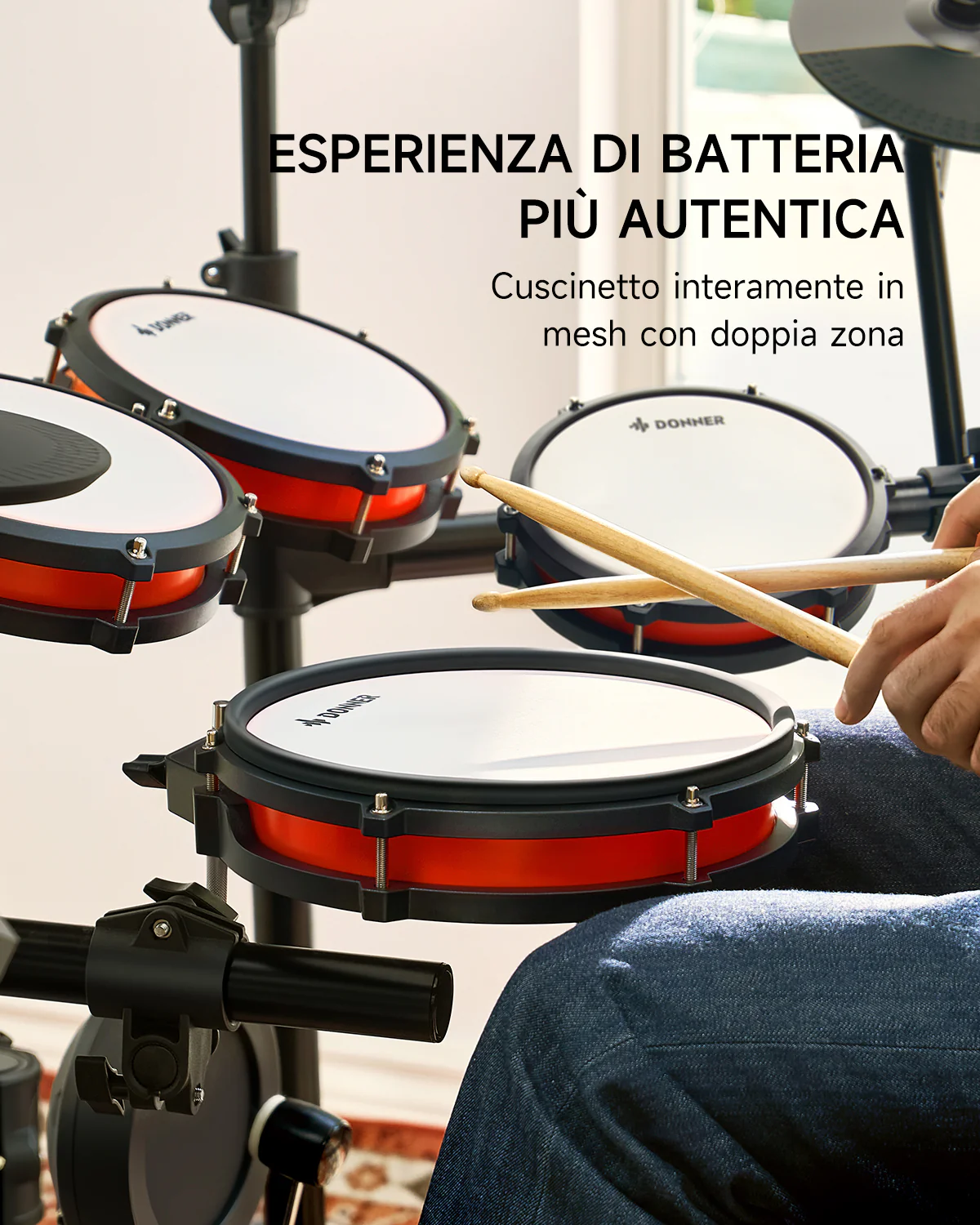 Donner DED-200 Pro Set Batteria elettronica - Image 5