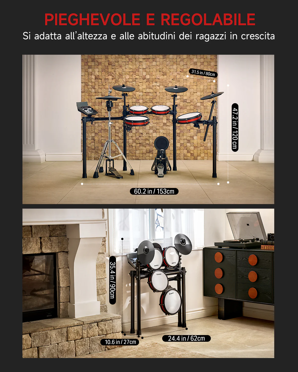 Donner DED-200 Pro Set Batteria elettronica - Image 7