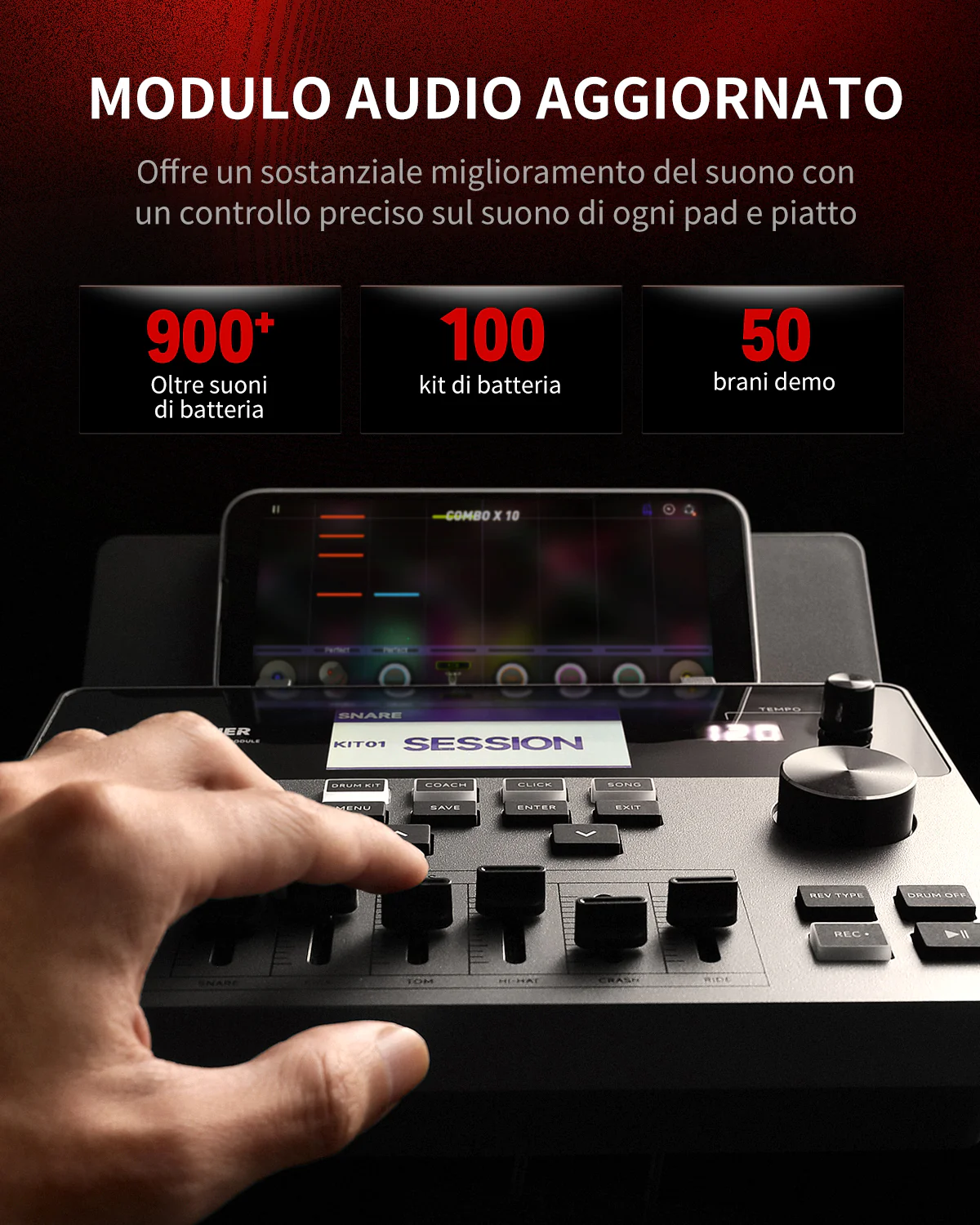 Donner DED-300X Batteria elettronica - Image 7