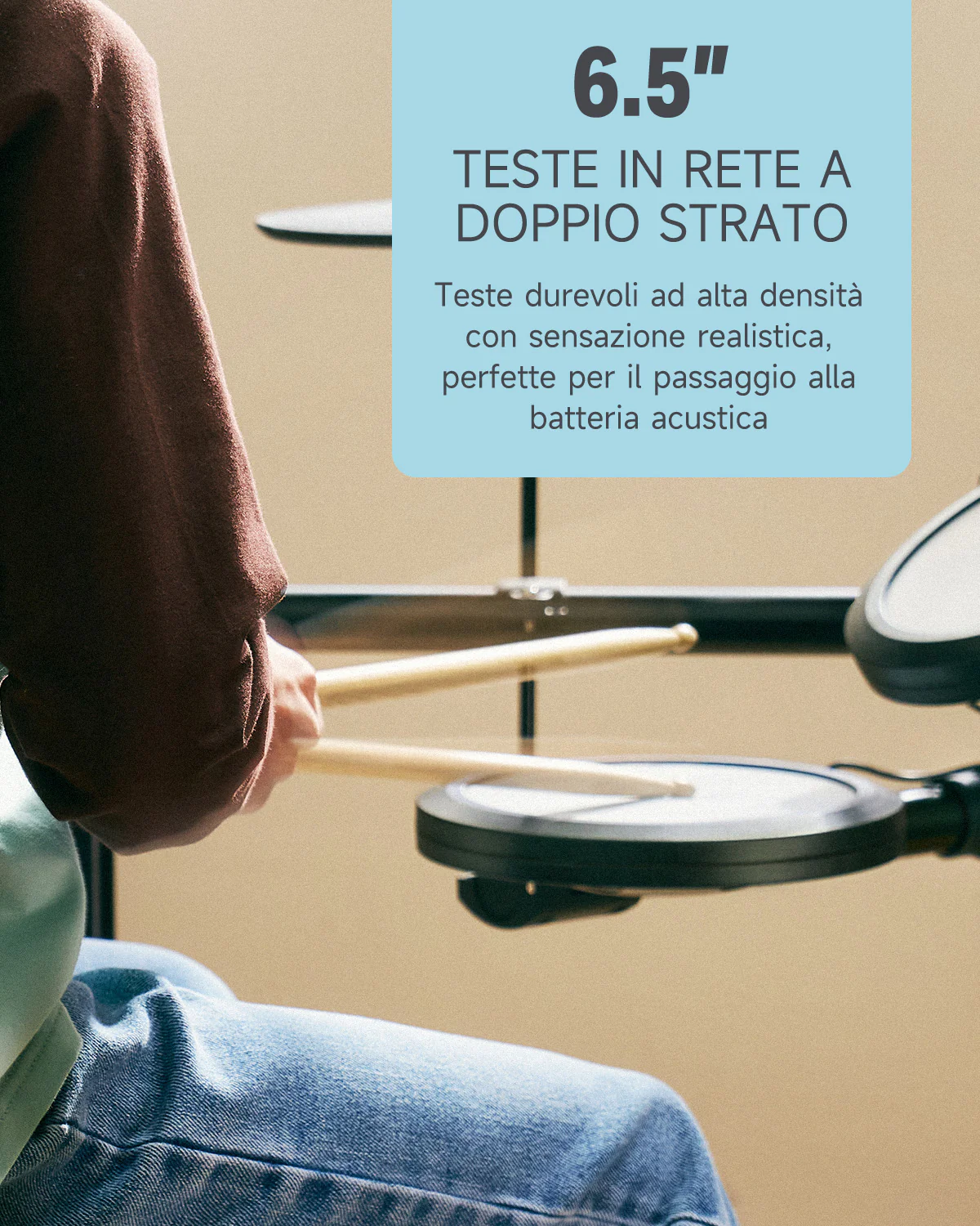 Donner DED-70  Batteria elettronica adatta a principianti e bambini - Image 5