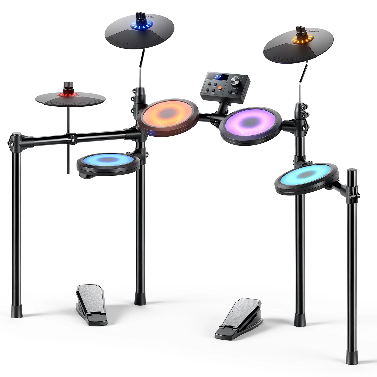 Donner DED-70L Batteria elettronica con luci LED - Image 10