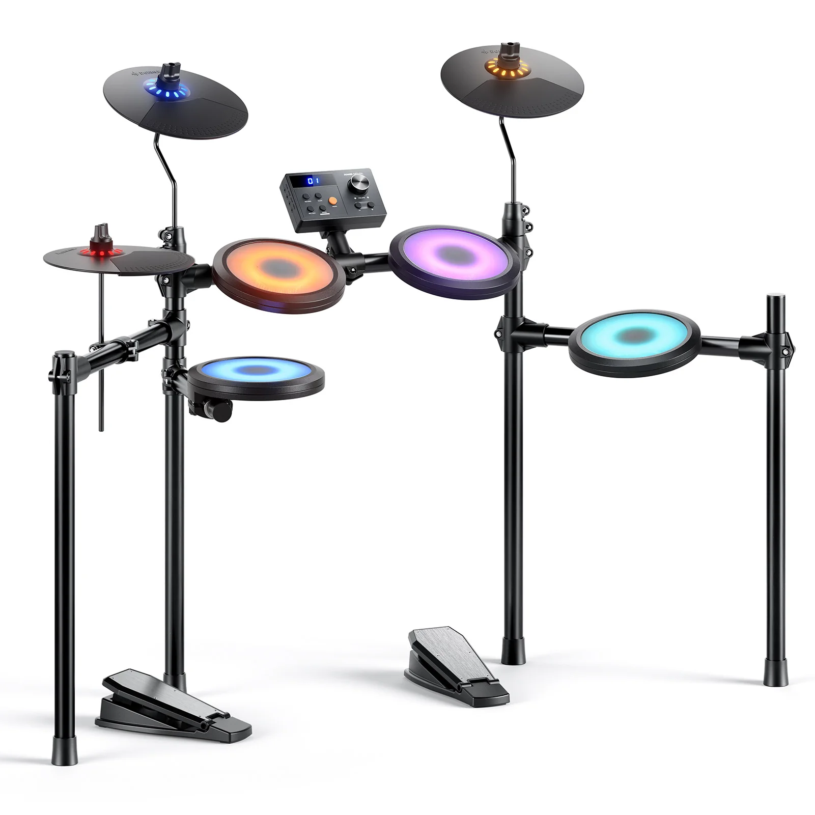 Donner DED-70L Batteria elettronica con luci LED - Image 11
