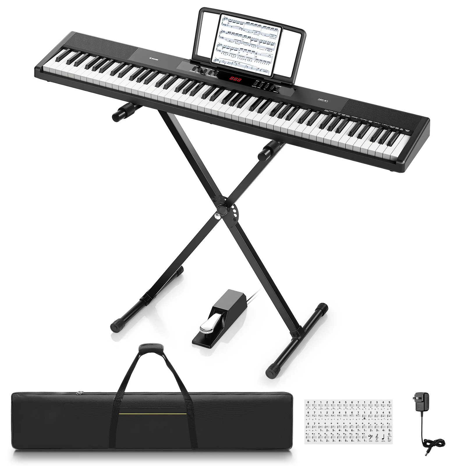 Donner DEP-07 pianoforte digitale portatile a 88 tasti semipesati - Image 4