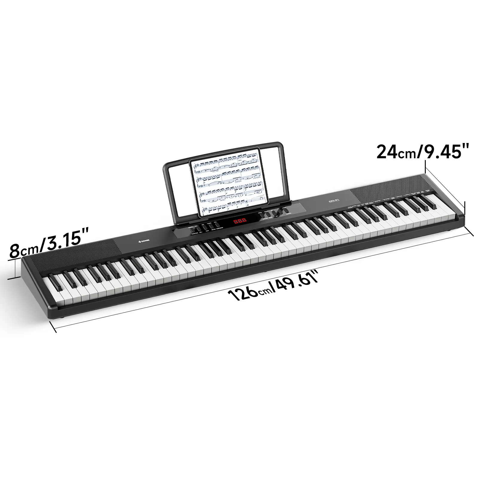 Donner DEP-07 pianoforte digitale portatile a 88 tasti semipesati - Image 5