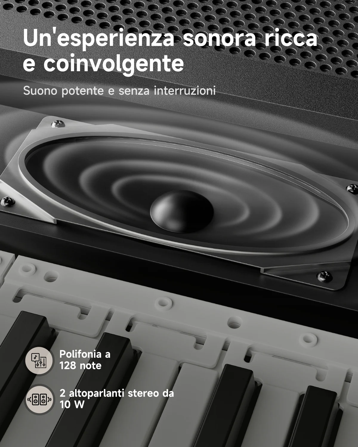 Donner DEP-07 pianoforte digitale portatile a 88 tasti semipesati - Image 8