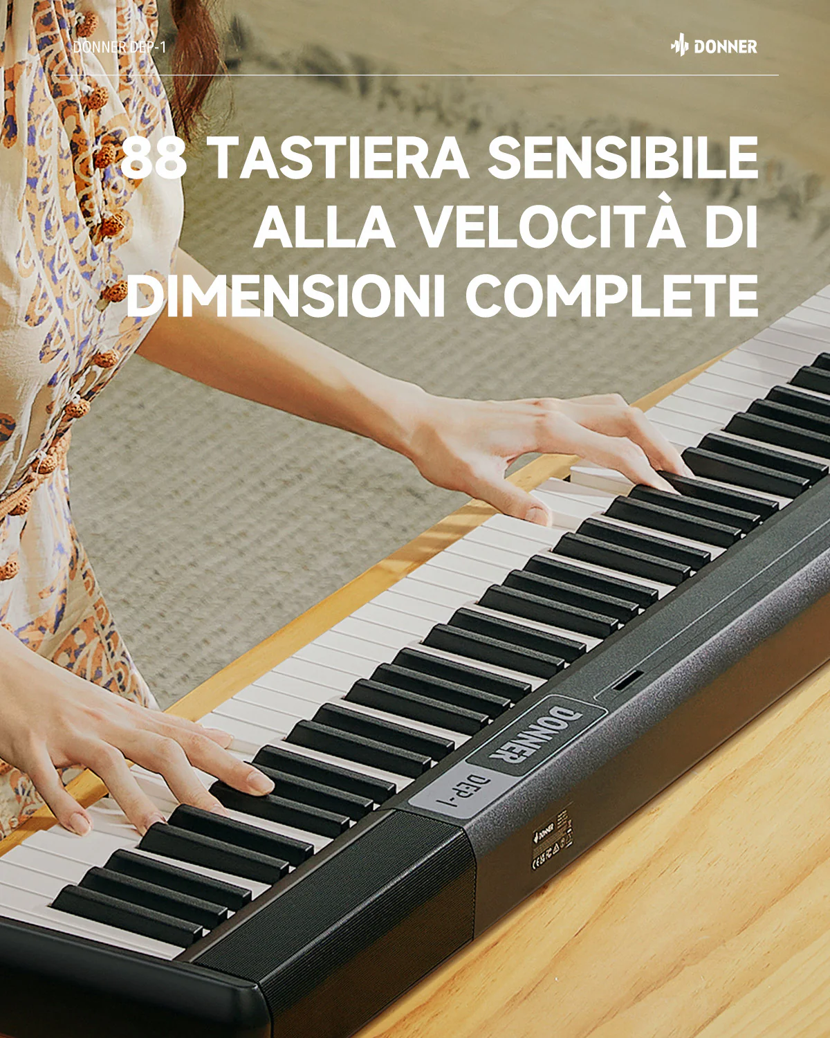 Donner DEP-1 Pianoforte digitale per principianti - Image 4