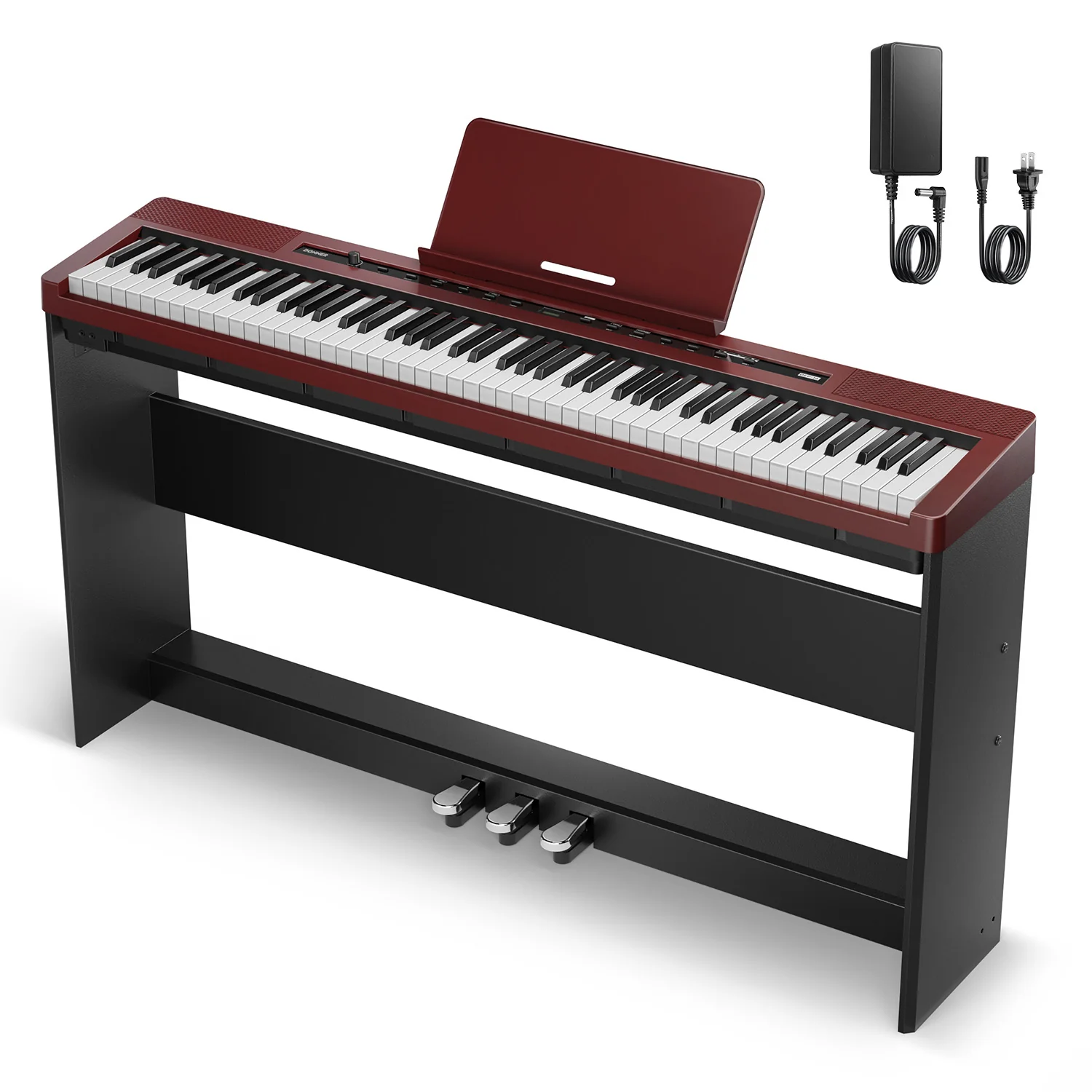 Donner DEP-16S Pianoforte digitale in acciaio pesato - Image 13