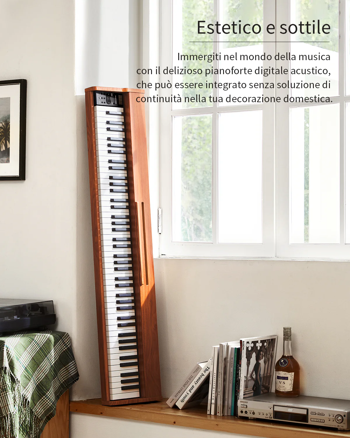 Donner DEP-1S Pianoforte digitale in  semi-pesato - Image 16