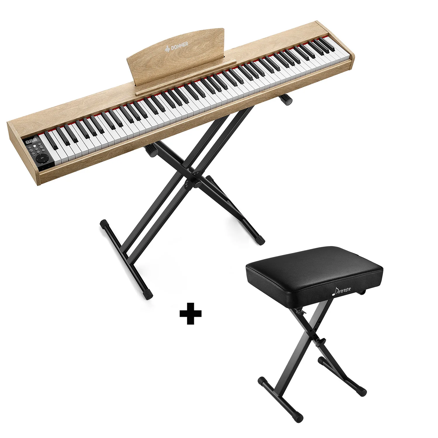 Donner DEP-1S Pianoforte digitale in  semi-pesato - Image 29